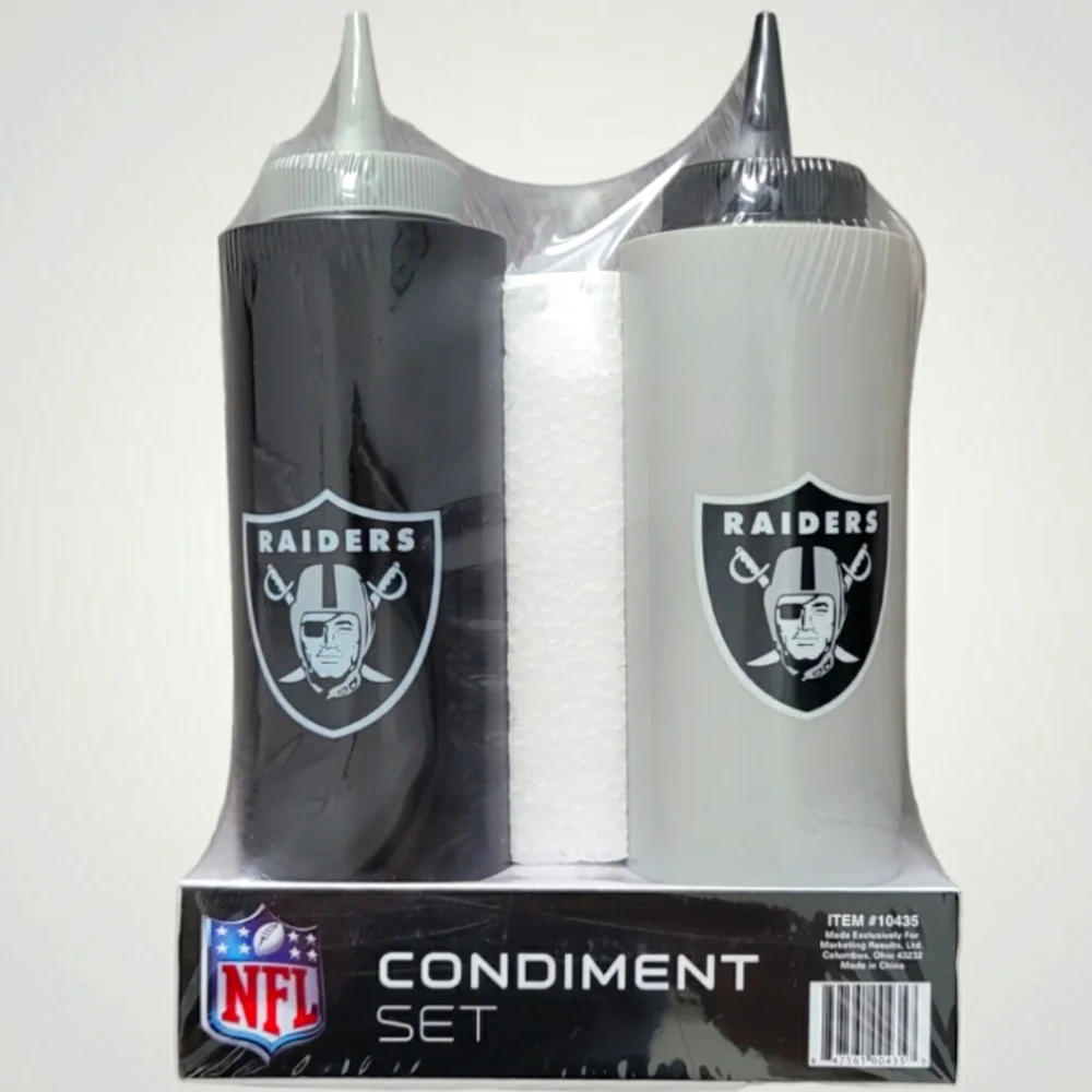 Raiders Condiment set - Picture 1 of 5